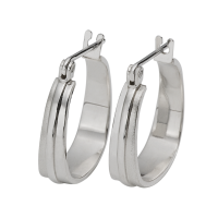 STERLING SILVER HOOP EARRINGS